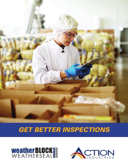 Action Industries — Weatherblock Weatherseals Brochure (catalog cover)