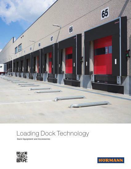 Hörmann Group North America — Loading Technology — 4-page brochure (Aug 2025) (catalog cover)